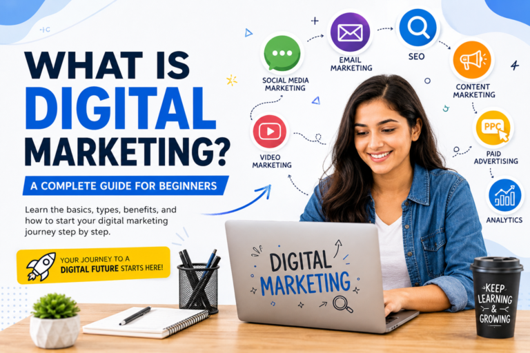What Is Digital Marketing? A Complete Beginner’s Guide To Understanding The Digital World