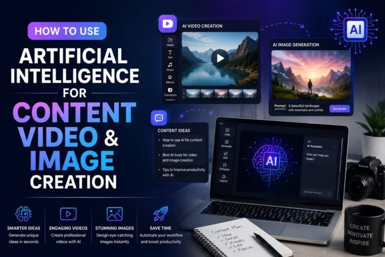 AI for Business Growth — How to Use Artificial Intelligence for Content, Video & Image Creation (2026)