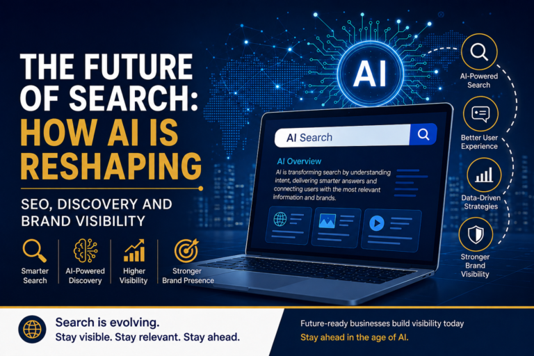 The Future of Search: How AI Is Reshaping SEO, Discovery and Brand Visibility