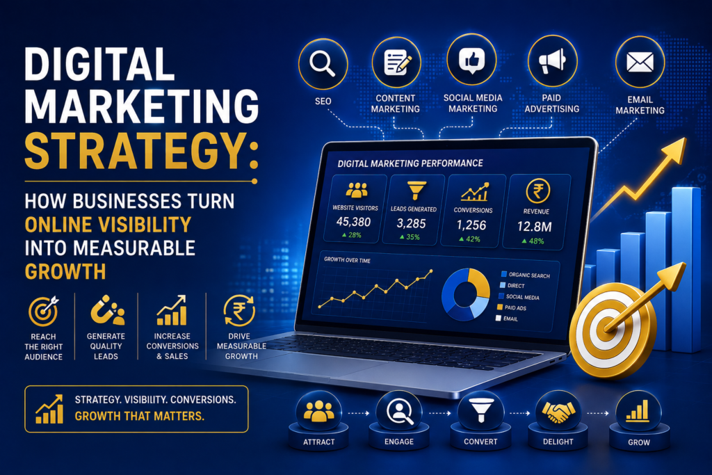 Digital marketing strategy for measurable business growth